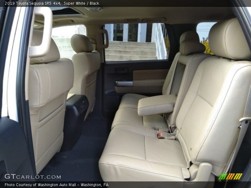 Rear Seat of 2019 Sequoia SR5 4x4