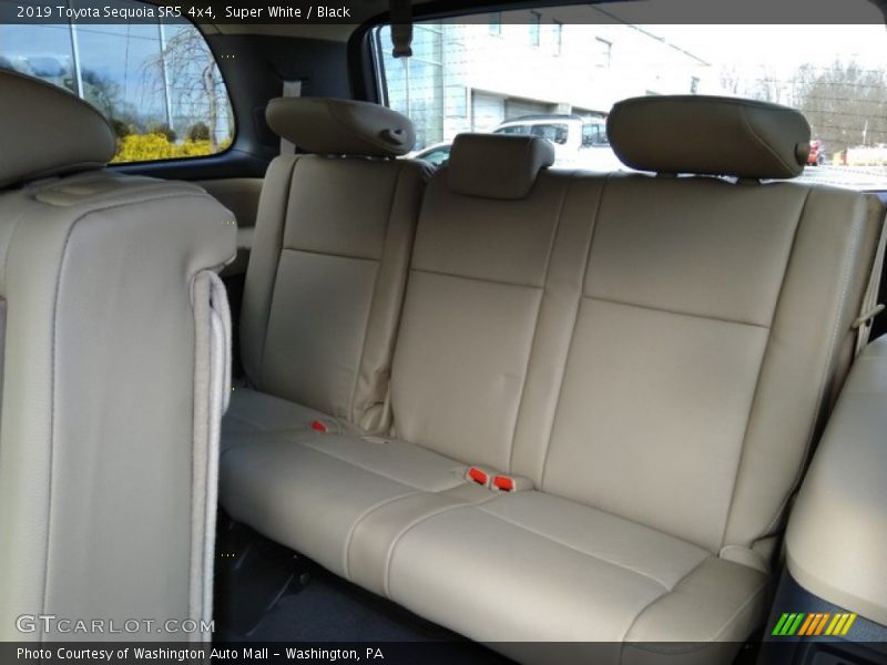 Rear Seat of 2019 Sequoia SR5 4x4