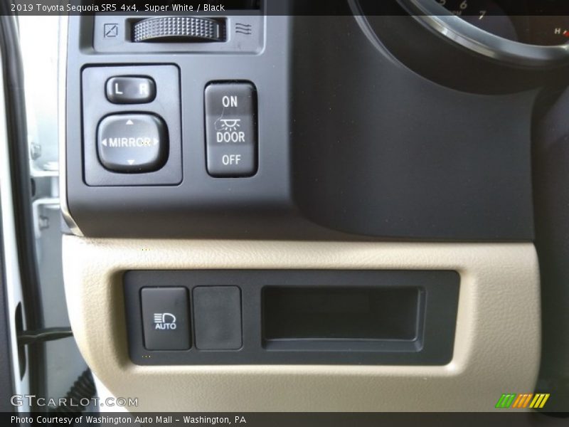 Controls of 2019 Sequoia SR5 4x4