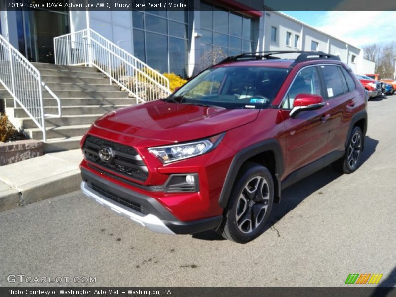 Ruby Flare Pearl / Mocha 2019 Toyota RAV4 Adventure AWD