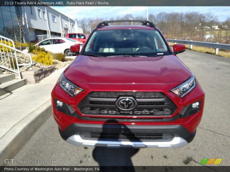 Ruby Flare Pearl / Mocha 2019 Toyota RAV4 Adventure AWD