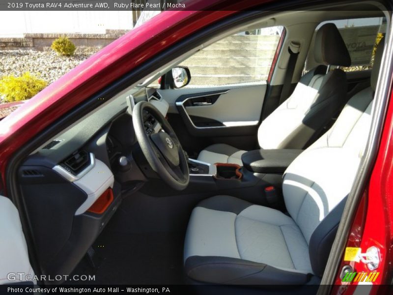 Front Seat of 2019 RAV4 Adventure AWD