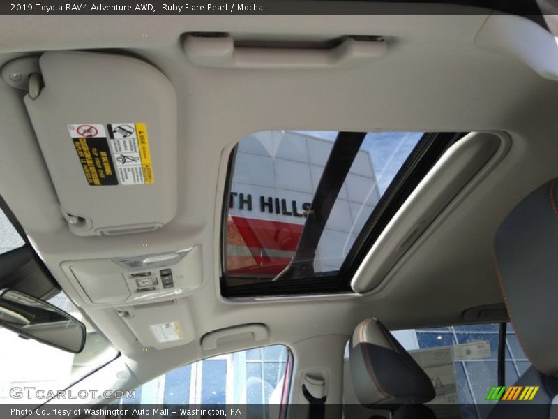 Ruby Flare Pearl / Mocha 2019 Toyota RAV4 Adventure AWD