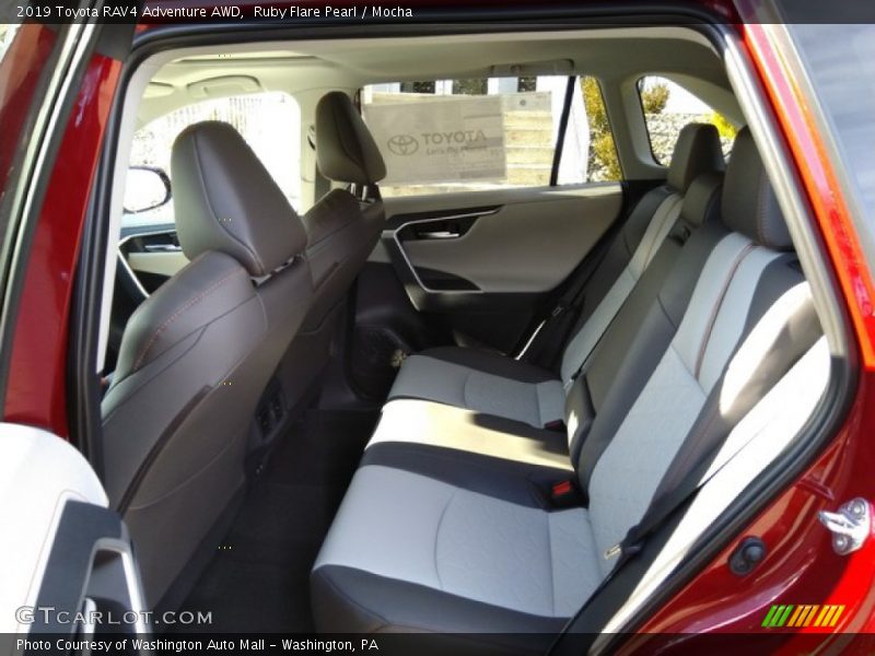 Rear Seat of 2019 RAV4 Adventure AWD
