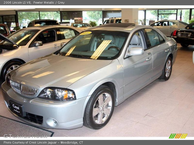 Pewter Metallic / Grey 2006 Lincoln LS V8
