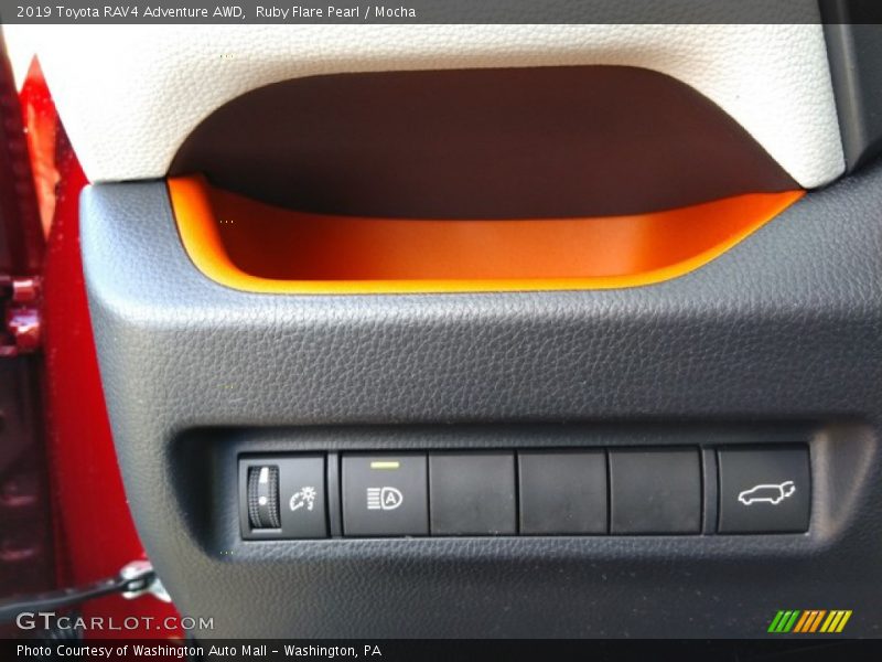 Controls of 2019 RAV4 Adventure AWD