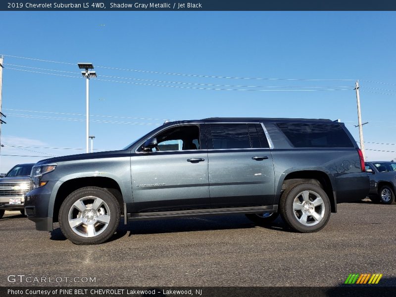 Shadow Gray Metallic / Jet Black 2019 Chevrolet Suburban LS 4WD