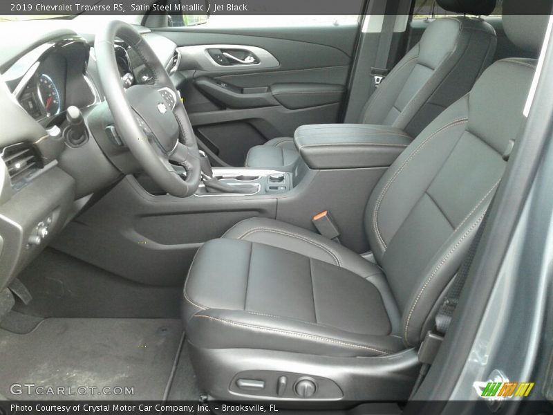 Satin Steel Metallic / Jet Black 2019 Chevrolet Traverse RS