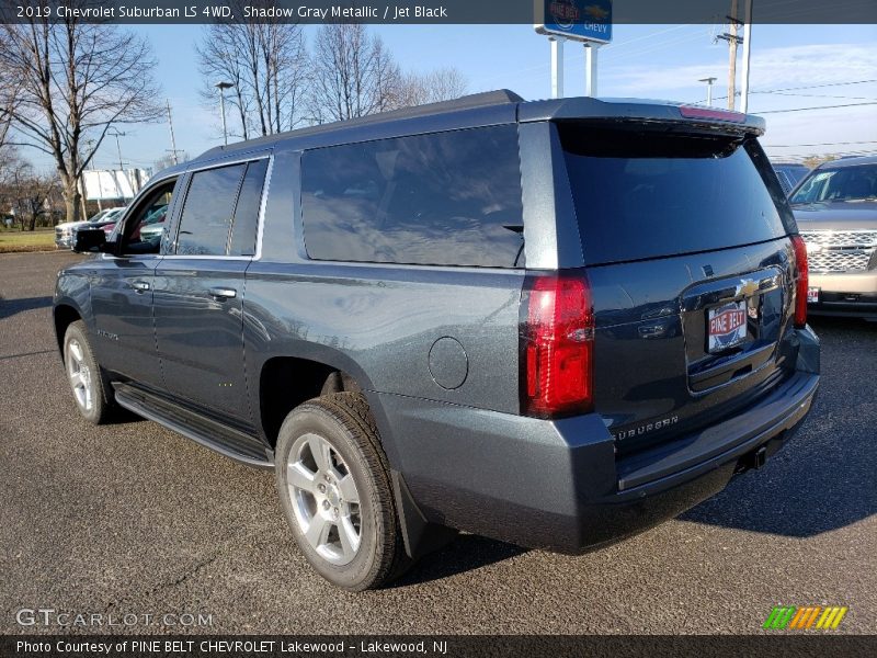 Shadow Gray Metallic / Jet Black 2019 Chevrolet Suburban LS 4WD