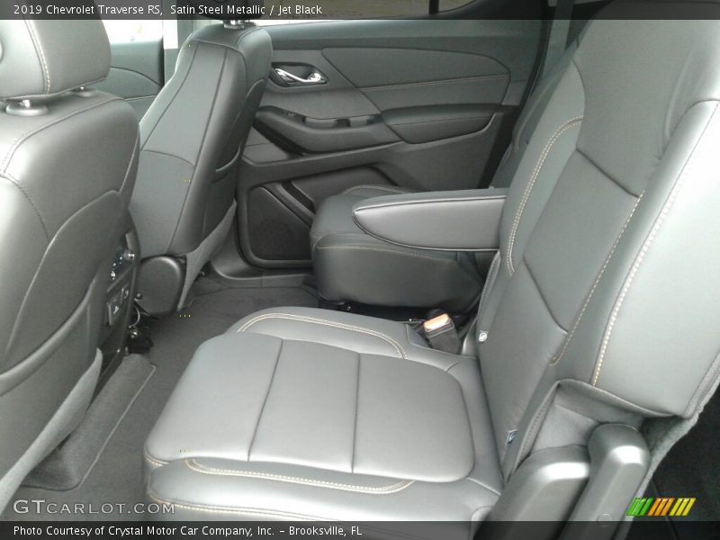 Satin Steel Metallic / Jet Black 2019 Chevrolet Traverse RS