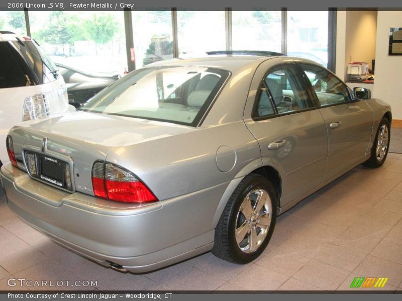 Pewter Metallic / Grey 2006 Lincoln LS V8