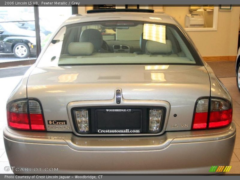 Pewter Metallic / Grey 2006 Lincoln LS V8