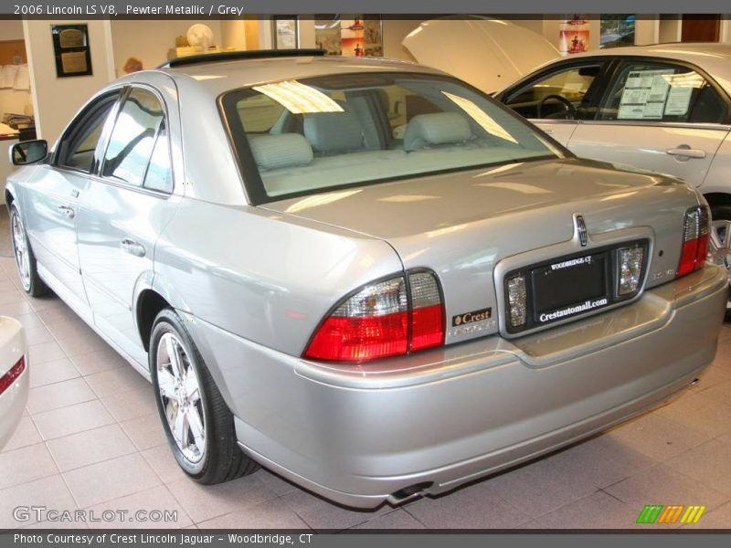 Pewter Metallic / Grey 2006 Lincoln LS V8