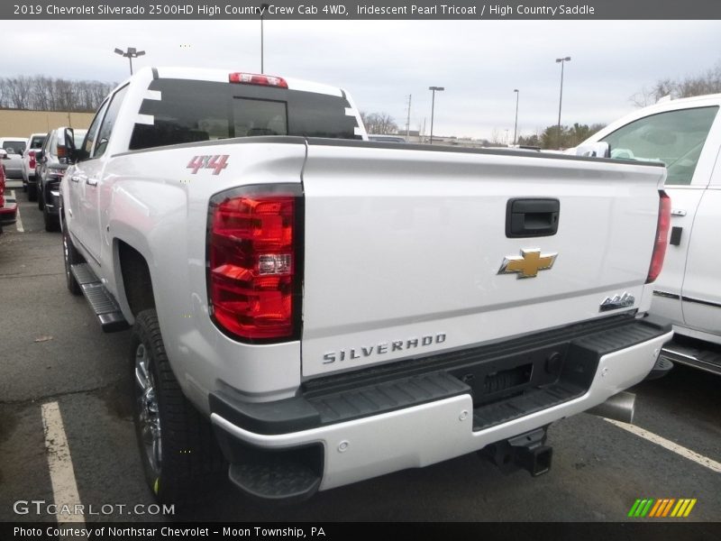 Iridescent Pearl Tricoat / High Country Saddle 2019 Chevrolet Silverado 2500HD High Country Crew Cab 4WD