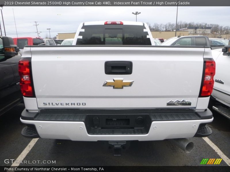 Iridescent Pearl Tricoat / High Country Saddle 2019 Chevrolet Silverado 2500HD High Country Crew Cab 4WD