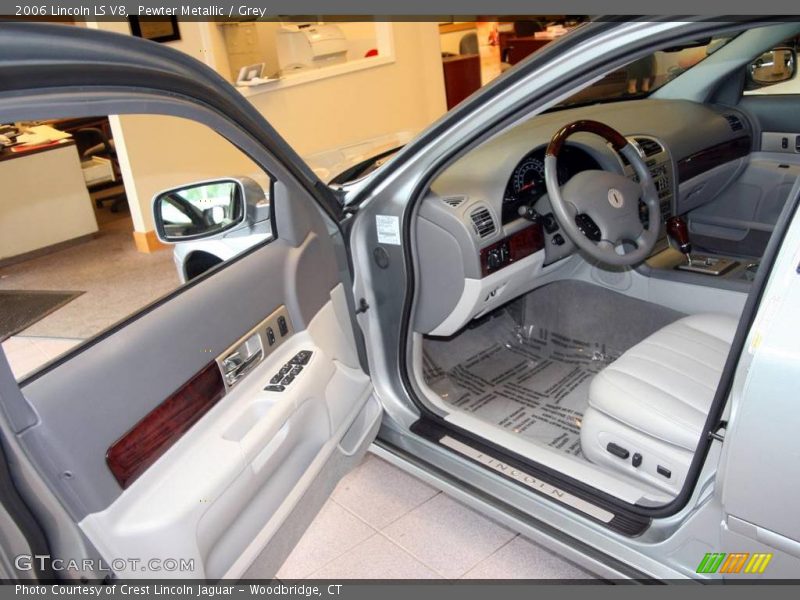 Pewter Metallic / Grey 2006 Lincoln LS V8
