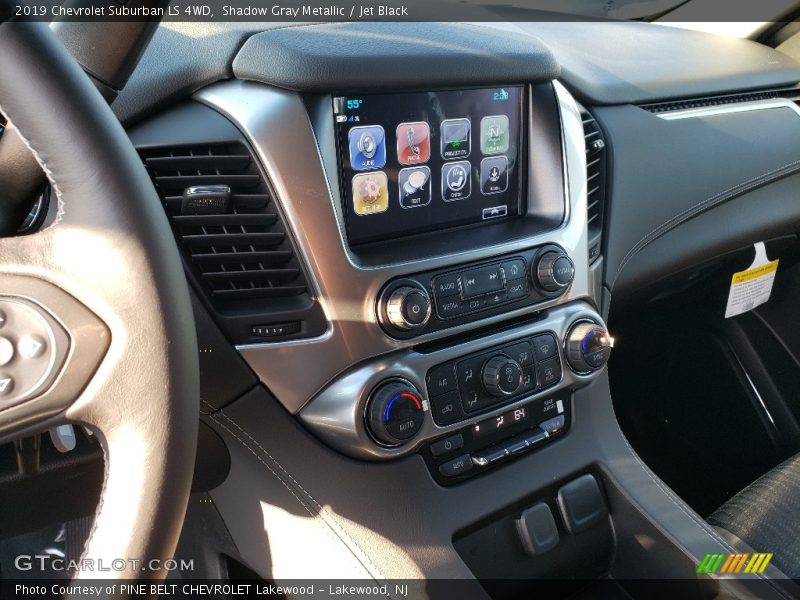 Shadow Gray Metallic / Jet Black 2019 Chevrolet Suburban LS 4WD