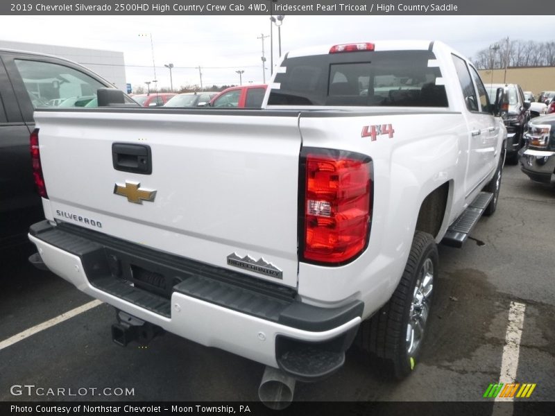 Iridescent Pearl Tricoat / High Country Saddle 2019 Chevrolet Silverado 2500HD High Country Crew Cab 4WD