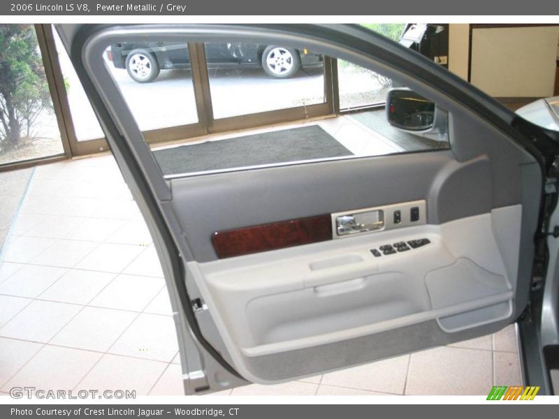 Pewter Metallic / Grey 2006 Lincoln LS V8