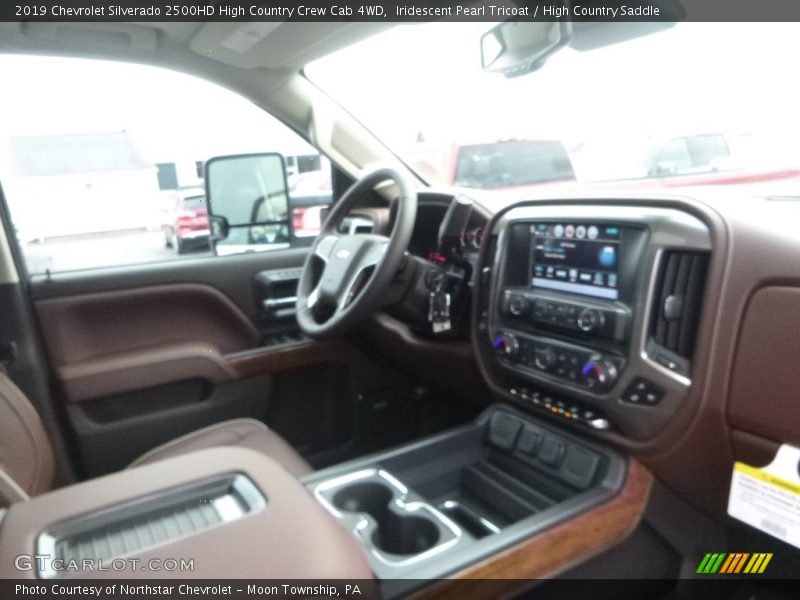 Iridescent Pearl Tricoat / High Country Saddle 2019 Chevrolet Silverado 2500HD High Country Crew Cab 4WD