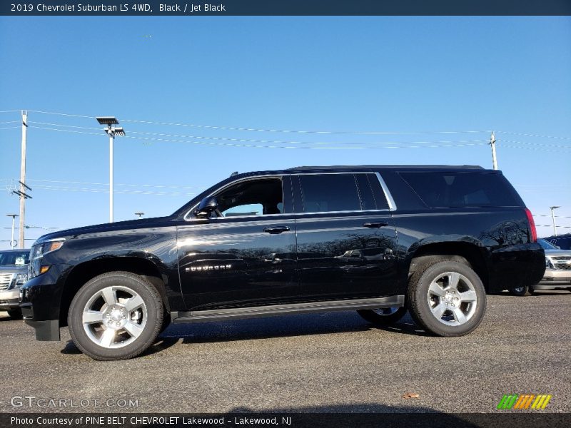 Black / Jet Black 2019 Chevrolet Suburban LS 4WD