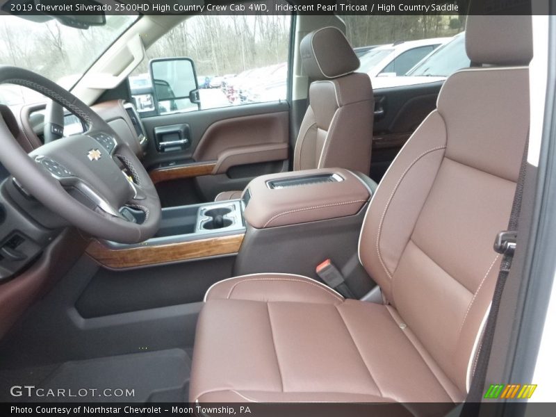Iridescent Pearl Tricoat / High Country Saddle 2019 Chevrolet Silverado 2500HD High Country Crew Cab 4WD