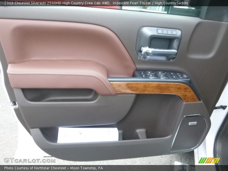 Iridescent Pearl Tricoat / High Country Saddle 2019 Chevrolet Silverado 2500HD High Country Crew Cab 4WD