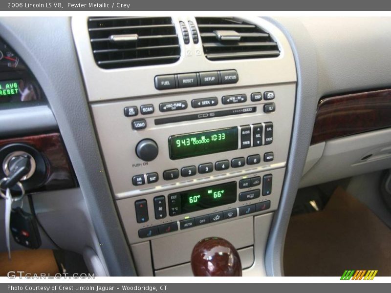 Pewter Metallic / Grey 2006 Lincoln LS V8