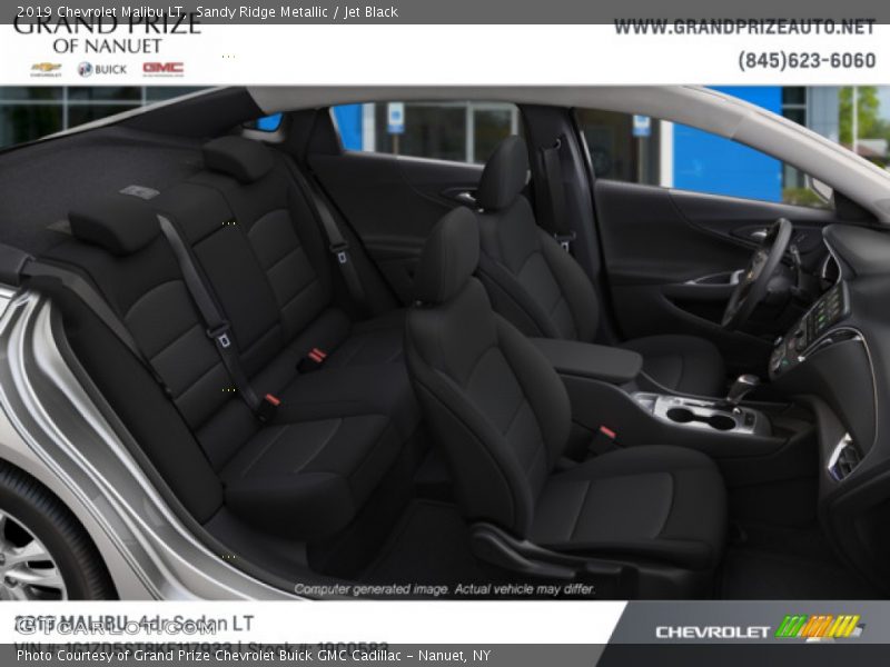 Sandy Ridge Metallic / Jet Black 2019 Chevrolet Malibu LT
