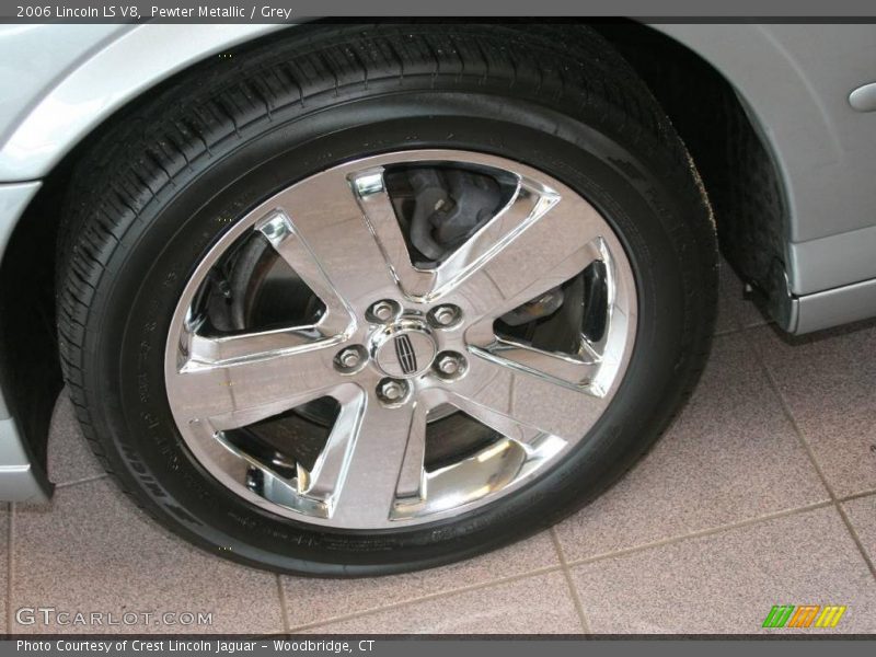 Pewter Metallic / Grey 2006 Lincoln LS V8