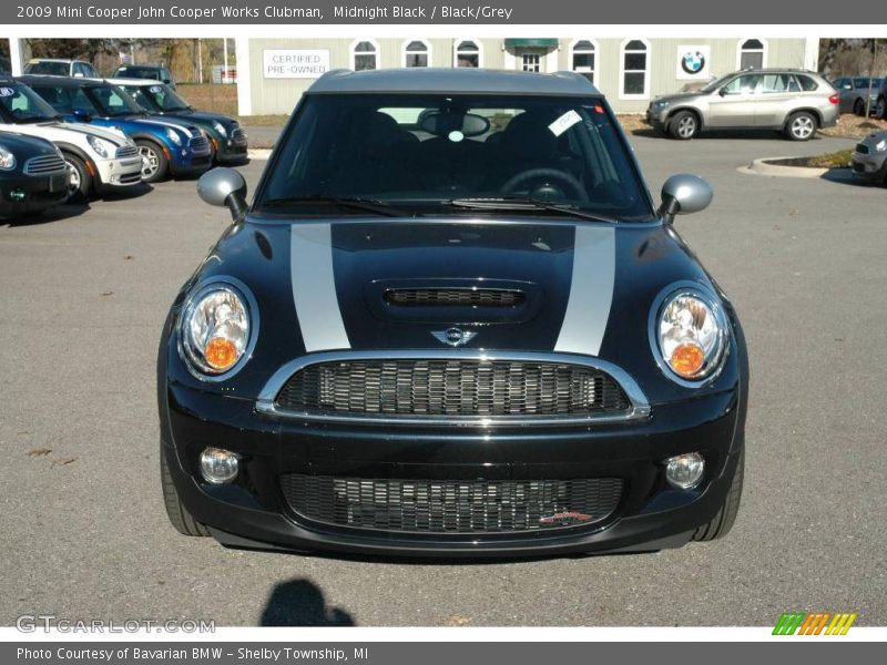 Midnight Black / Black/Grey 2009 Mini Cooper John Cooper Works Clubman