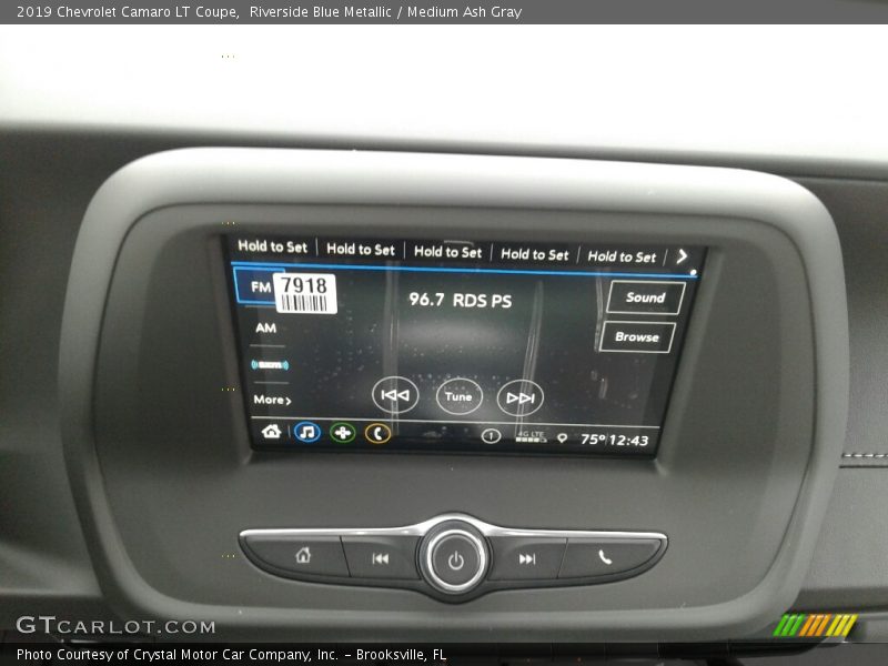Controls of 2019 Camaro LT Coupe