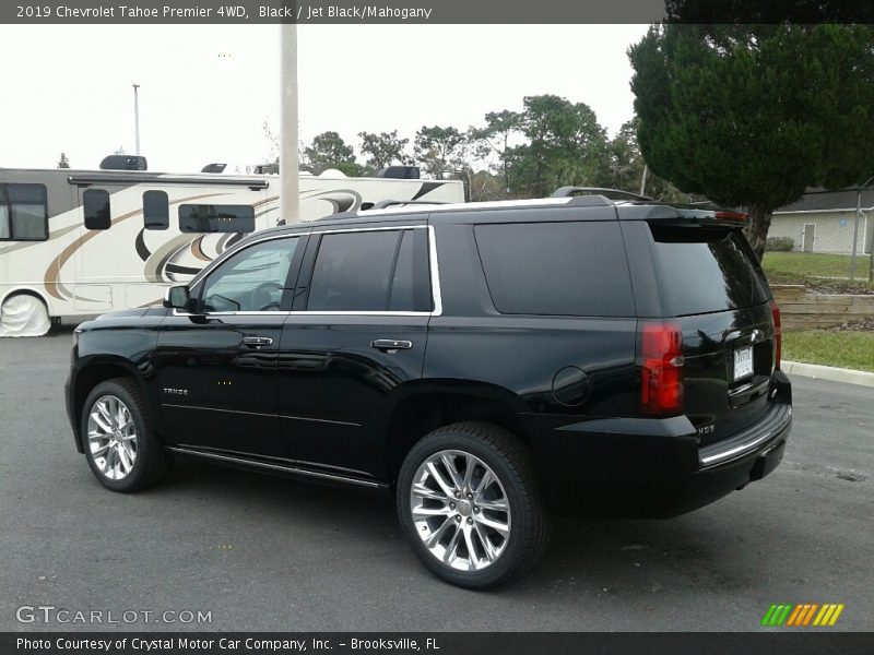 Black / Jet Black/Mahogany 2019 Chevrolet Tahoe Premier 4WD