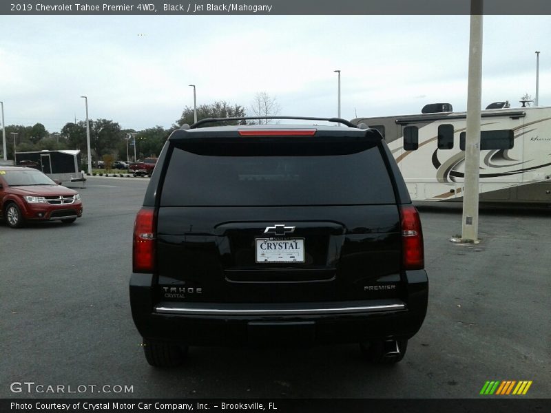 Black / Jet Black/Mahogany 2019 Chevrolet Tahoe Premier 4WD