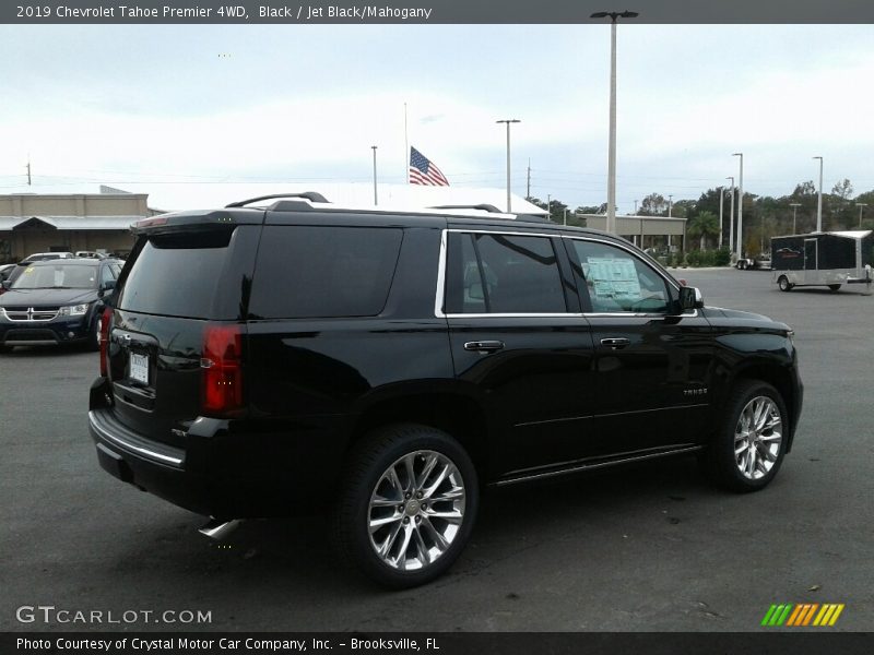 Black / Jet Black/Mahogany 2019 Chevrolet Tahoe Premier 4WD