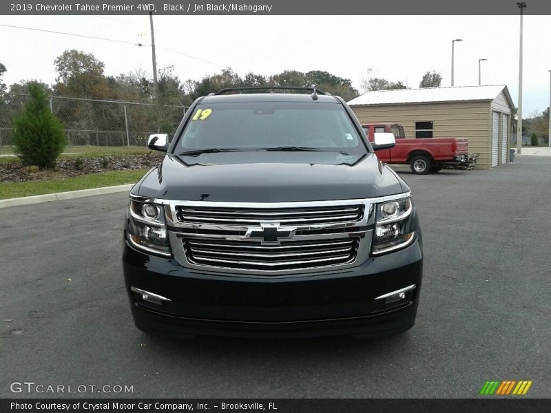 Black / Jet Black/Mahogany 2019 Chevrolet Tahoe Premier 4WD