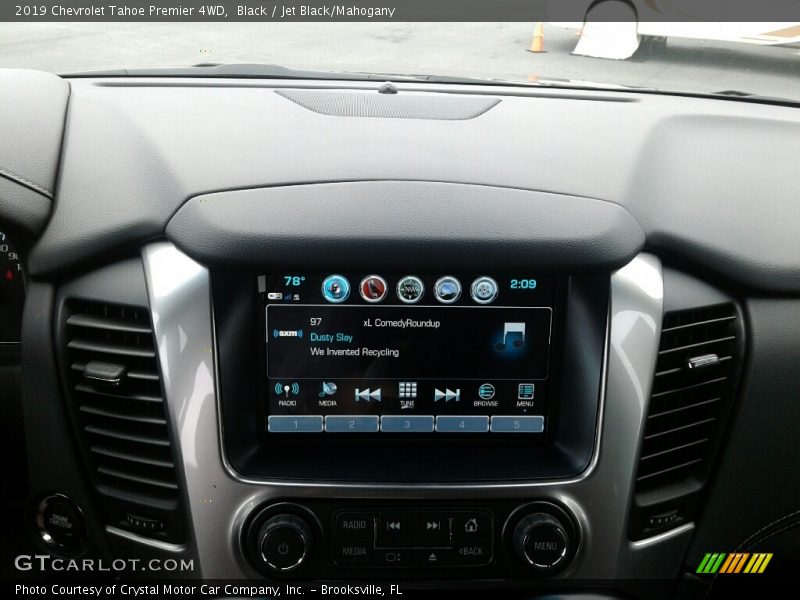 Controls of 2019 Tahoe Premier 4WD