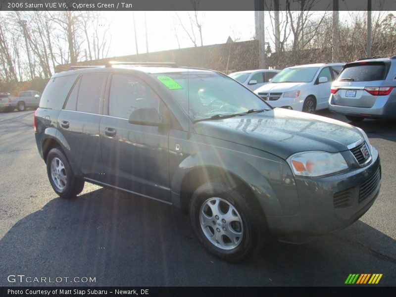 Cypress Green / Tan 2006 Saturn VUE V6