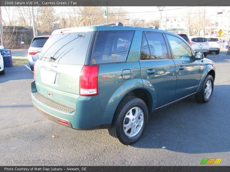 Cypress Green / Tan 2006 Saturn VUE V6