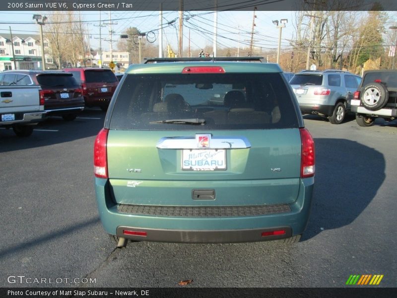 Cypress Green / Tan 2006 Saturn VUE V6