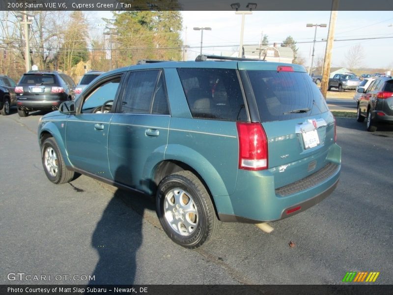 Cypress Green / Tan 2006 Saturn VUE V6