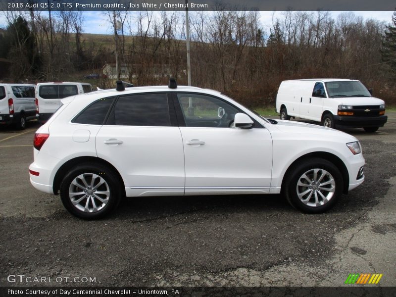 Ibis White / Chestnut Brown 2016 Audi Q5 2.0 TFSI Premium quattro