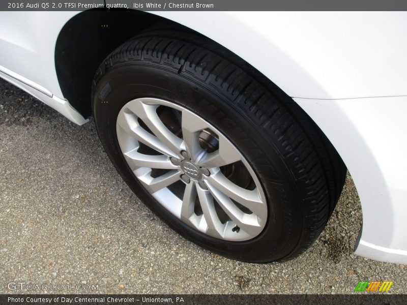 Ibis White / Chestnut Brown 2016 Audi Q5 2.0 TFSI Premium quattro