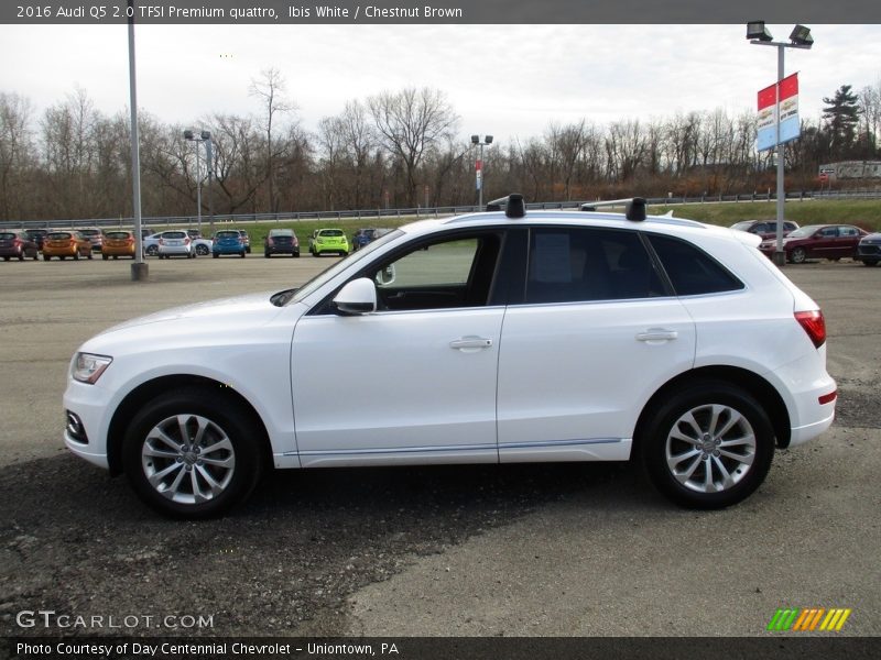 Ibis White / Chestnut Brown 2016 Audi Q5 2.0 TFSI Premium quattro