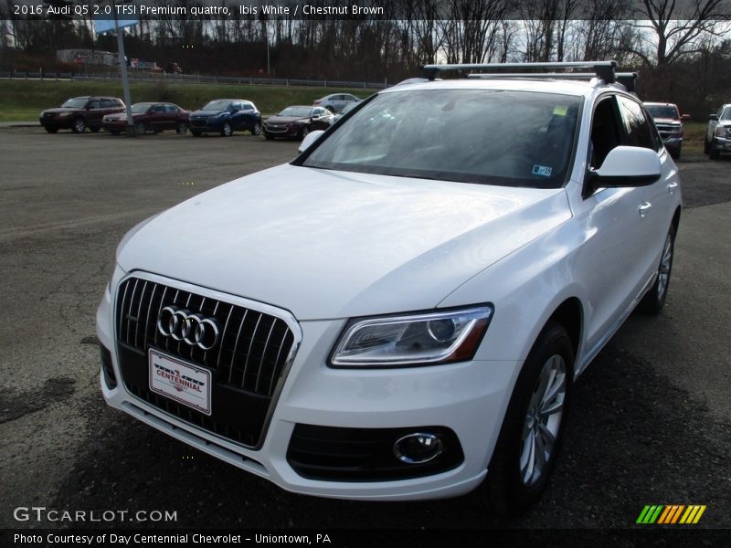 Ibis White / Chestnut Brown 2016 Audi Q5 2.0 TFSI Premium quattro