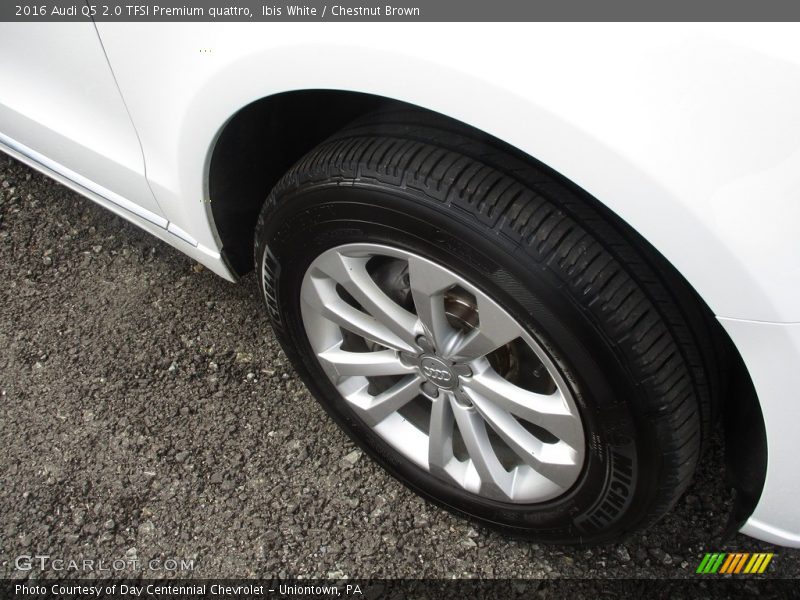Ibis White / Chestnut Brown 2016 Audi Q5 2.0 TFSI Premium quattro