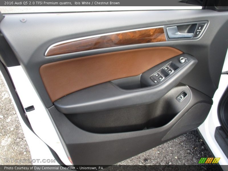 Ibis White / Chestnut Brown 2016 Audi Q5 2.0 TFSI Premium quattro