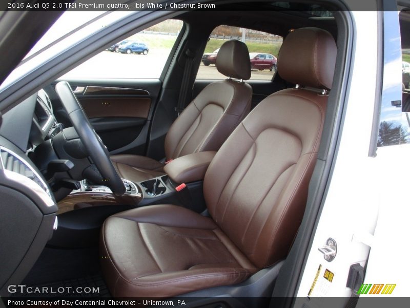 Ibis White / Chestnut Brown 2016 Audi Q5 2.0 TFSI Premium quattro
