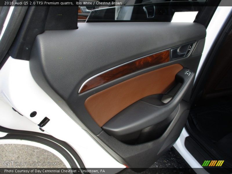 Ibis White / Chestnut Brown 2016 Audi Q5 2.0 TFSI Premium quattro