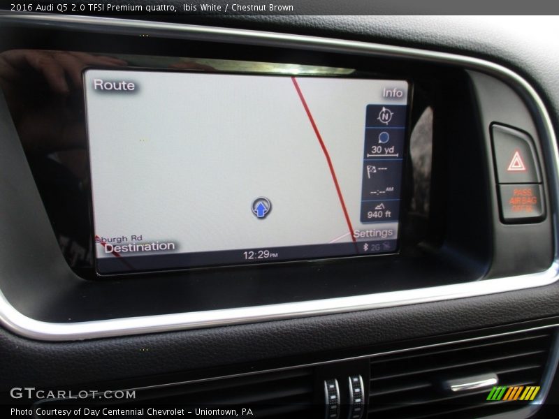 Ibis White / Chestnut Brown 2016 Audi Q5 2.0 TFSI Premium quattro
